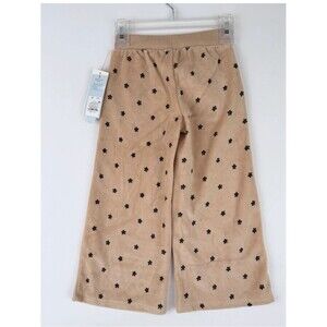 Cat & Jack Kids Beige Floral Fleece Pajama Pants - Cozy Sleepwear